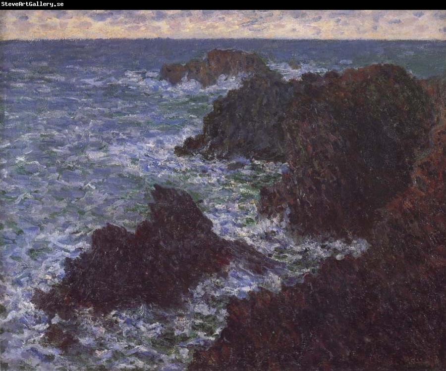 Claude Monet The Cote Sauvage